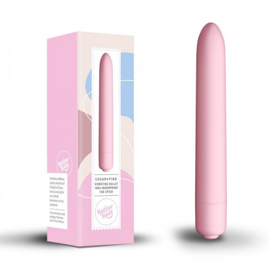 Мінівібратор SugarBoo Sugar Pink, 10 рівнів інтенсивності Мінівібратор SugarBoo Sugar Pink, 10 рівнів інтенсивності