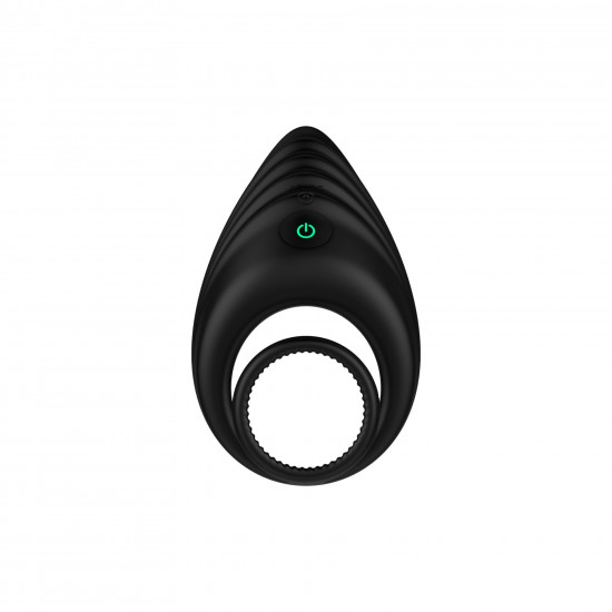 Ерекційне віброкільце Nexus Enhance Vibrating Cock and Ball Ring, подвійне Ерекційне віброкільце Nexus Enhance Vibrating Cock and Ball Ring, подвійне