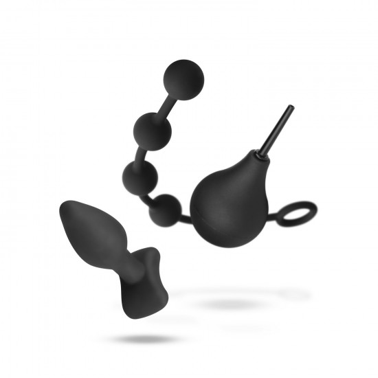 Набір новачка для анальної стимуляції Nexus ANAL BEGINNER KIT, спринцівка 224 мл, анальне намисто 20 Набір новачка для анальної стимуляції Nexus ANAL BEGINNER KIT, спринцівка 224 мл, анальне намисто 20