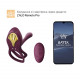 Смарт ерекційне кільце Zalo — BAYEK Velvet Purple, подвійне з ввідною частиною, пульт ДК Смарт ерекційне кільце Zalo — BAYEK Velvet Purple, подвійне з ввідною частиною, пульт ДК