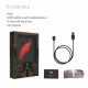 Вібратор 2в1 з язичком Zalo — Hero Wine Red, кристал Swarovski Вібратор 2в1 з язичком Zalo — Hero Wine Red, кристал Swarovski