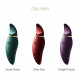 Вібратор 2в1 з язичком Zalo — Hero Twilight Purple, кристал Swarovski Вібратор 2в1 з язичком Zalo — Hero Twilight Purple, кристал Swarovski