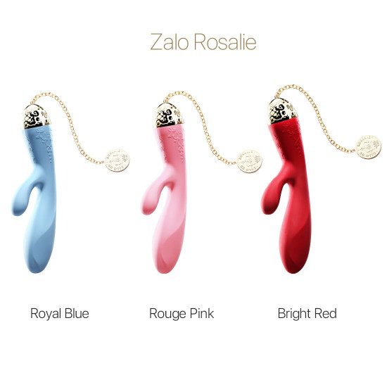 Смартвібратор-кролик Zalo — Rosalie Bright Red Смартвібратор-кролик Zalo — Rosalie Bright Red