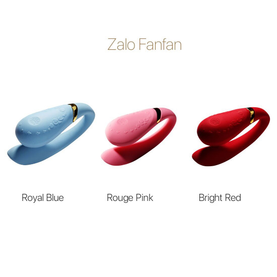 Смартвібратор для пар Zalo — Fanfan Rouge Pink Смартвібратор для пар Zalo — Fanfan Rouge Pink