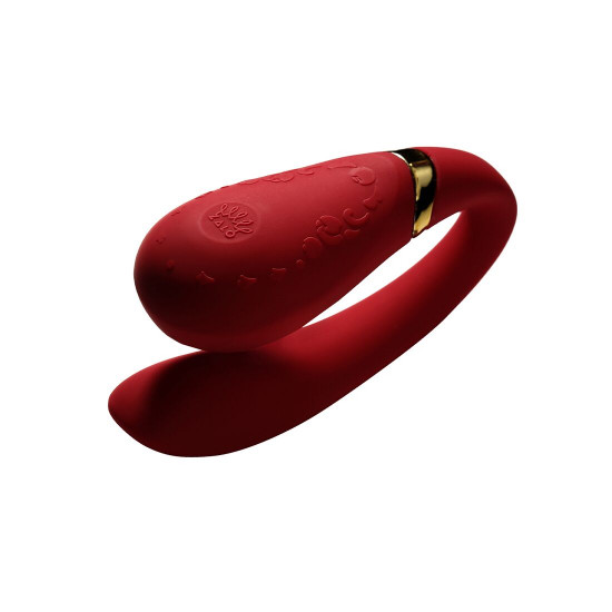 Смартвібратор для пар Zalo — Fanfan Bright Red Смартвібратор для пар Zalo — Fanfan Bright Red
