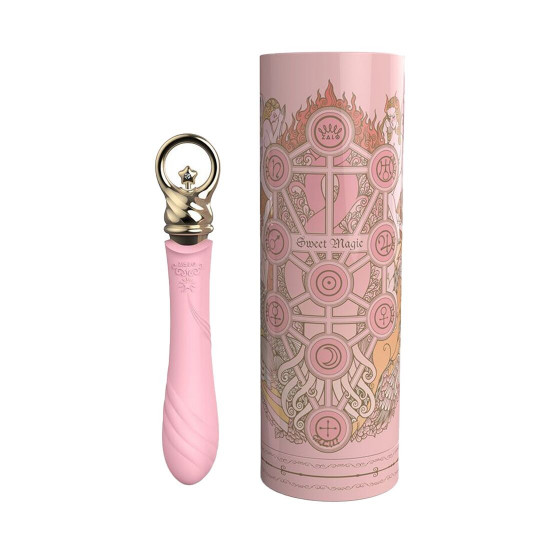 Вібратор для точки G із підігрівом Zalo Sweet Magic - Courage Fairy Pink Вібратор для точки G із підігрівом Zalo Sweet Magic - Courage Fairy Pink