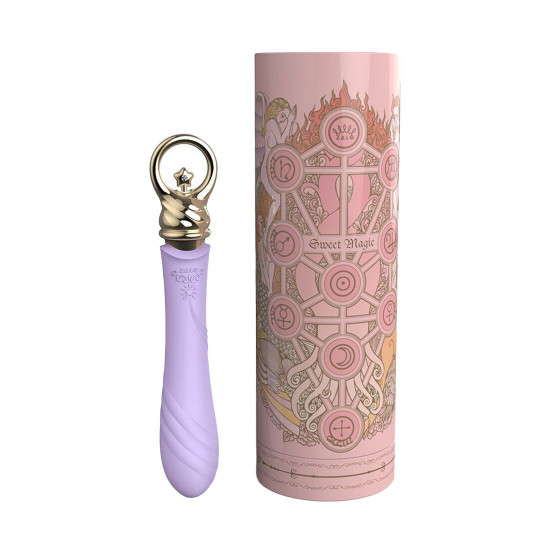 Вібратор для точки G із підігрівом Zalo Sweet Magic - Courage Fantasy Violet Вібратор для точки G із підігрівом Zalo Sweet Magic - Courage Fantasy Violet
