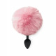 Силіконова анальна пробка М Art of Sex - Silicone Bunny Tails Butt plug Pink, діаметр 3,5 см Силіконова анальна пробка М Art of Sex - Silicone Bunny Tails Butt plug Pink, діаметр 3,5 см