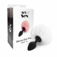 Силіконова анальна пробка М Art of Sex - Silicone Bunny Tails Butt plug White, діаметр 3,5 см Силіконова анальна пробка М Art of Sex - Silicone Bunny Tails Butt plug White, діаметр 3,5 см