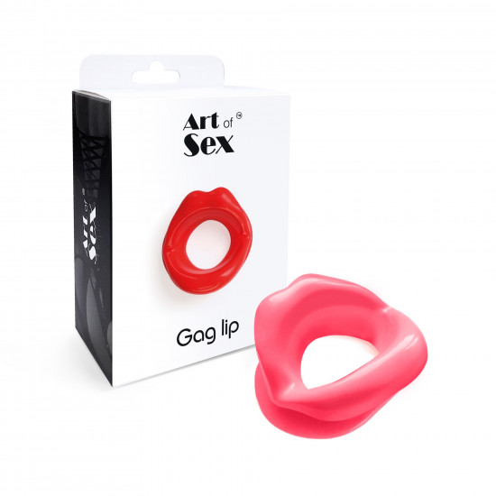Кляп у формі губ Art of Sex - Gag lip, Рожевий Кляп у формі губ Art of Sex - Gag lip, Рожевий