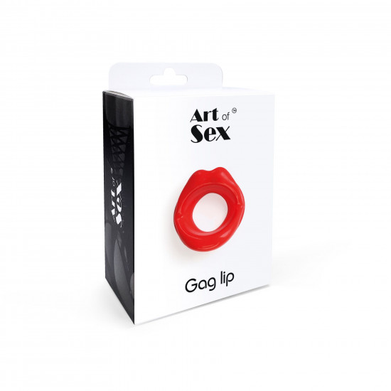 Кляп у формі губ Art of Sex - Gag lip, Рожевий Кляп у формі губ Art of Sex - Gag lip, Рожевий