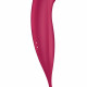 Смарт-вібратор для клітора з вакуумною стимуляцією Satisfyer Twirling Pro+ dark red Смарт-вібратор для клітора з вакуумною стимуляцією Satisfyer Twirling Pro+ dark red