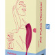 Смарт-вібратор для клітора з вакуумною стимуляцією Satisfyer Twirling Pro+ dark red Смарт-вібратор для клітора з вакуумною стимуляцією Satisfyer Twirling Pro+ dark red