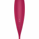 Смарт-вібратор для клітора з вакуумною стимуляцією Satisfyer Twirling Pro+ dark red Смарт-вібратор для клітора з вакуумною стимуляцією Satisfyer Twirling Pro+ dark red