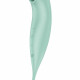 Смарт-вібратор для клітора з вакуумною стимуляцією Satisfyer Twirling Pro+ Mint Смарт-вібратор для клітора з вакуумною стимуляцією Satisfyer Twirling Pro+ Mint