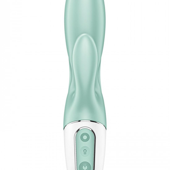 Смарт вібратор-кролик Satisfyer Air Pump Bunny 5+, надувається Смарт вібратор-кролик Satisfyer Air Pump Bunny 5+, надувається