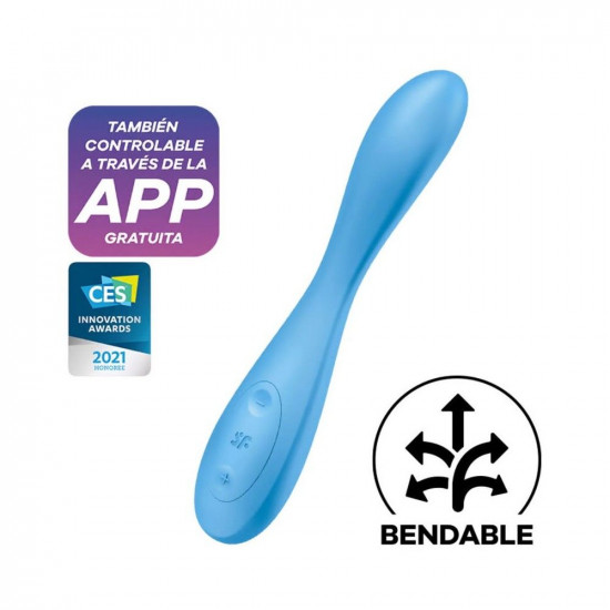 Універсальний смарт-вібратор Satisfyer G-Spot Flex 4+, гнучкий стовбур із фіксацією положення Універсальний смарт-вібратор Satisfyer G-Spot Flex 4+, гнучкий стовбур із фіксацією положення
