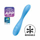 Універсальний смарт-вібратор Satisfyer G-Spot Flex 4+, гнучкий стовбур із фіксацією положення Універсальний смарт-вібратор Satisfyer G-Spot Flex 4+, гнучкий стовбур із фіксацією положення