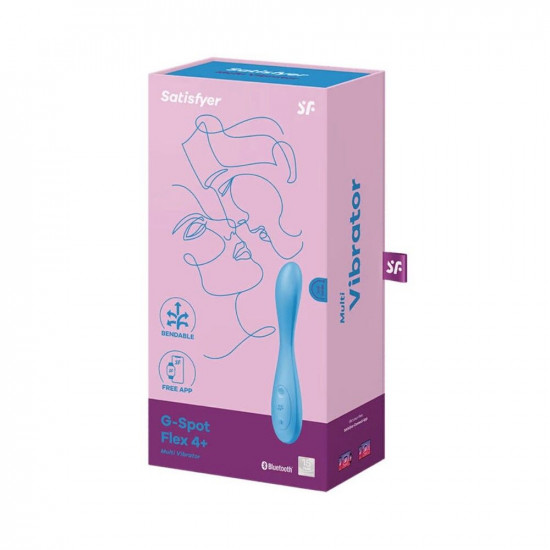 Універсальний смарт-вібратор Satisfyer G-Spot Flex 4+, гнучкий стовбур із фіксацією положення Універсальний смарт-вібратор Satisfyer G-Spot Flex 4+, гнучкий стовбур із фіксацією положення