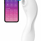 Вакуумний смарт-стимулятор із вібрацією Satisfyer Curvy Trinity 5 (White), керування зі смартфона Вакуумний смарт-стимулятор із вібрацією Satisfyer Curvy Trinity 5 (White), керування зі смартфона