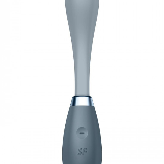 Вібратор Satisfyer G-Spot Flex 3 Grey, гнучкий стовбур із фіксацією положення Вібратор Satisfyer G-Spot Flex 3 Grey, гнучкий стовбур із фіксацією положення