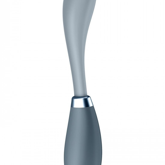 Вібратор Satisfyer G-Spot Flex 3 Grey, гнучкий стовбур із фіксацією положення Вібратор Satisfyer G-Spot Flex 3 Grey, гнучкий стовбур із фіксацією положення
