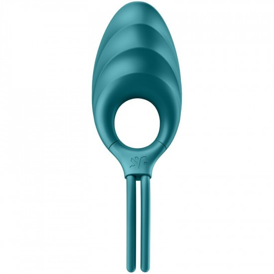 Ерекційне віброкільце-ласо Satisfyer Swordsman Green, міцна фіксація, 10 режимів, потужний мотор Ерекційне віброкільце-ласо Satisfyer Swordsman Green, міцна фіксація, 10 режимів, потужний мотор