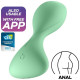 Анальна смартпробка з вібрацією Satisfyer Trendsetter Green Анальна смартпробка з вібрацією Satisfyer Trendsetter Green