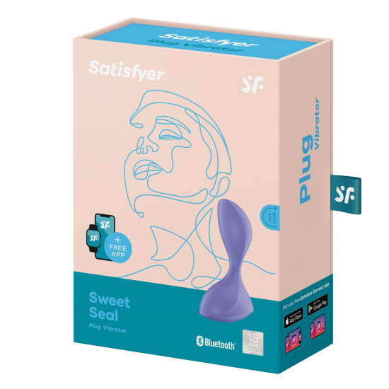 Анальна смартпробка з вібрацією Satisfyer Sweet Seal Lilac Анальна смартпробка з вібрацією Satisfyer Sweet Seal Lilac