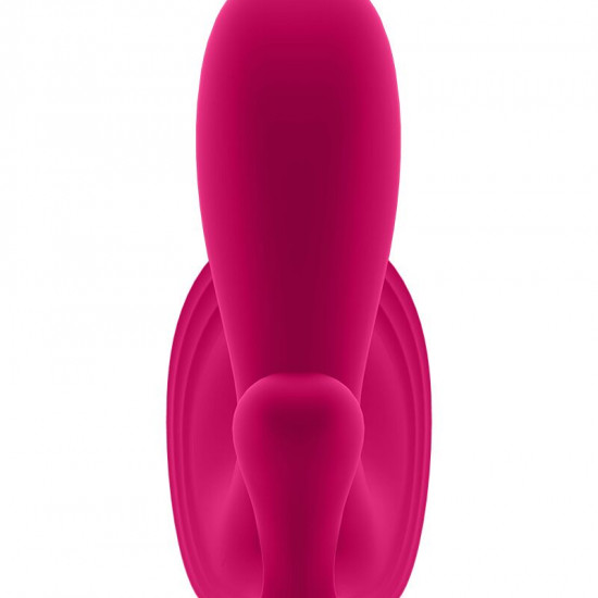 Подвійний смартвібратор у трусики Satisfyer Top Secret+ Pink Подвійний смартвібратор у трусики Satisfyer Top Secret+ Pink