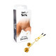 Затискач для клітора з бубонцями Art of Sex - Beverly clit clamp, Золото Затискач для клітора з бубонцями Art of Sex - Beverly clit clamp, Золото