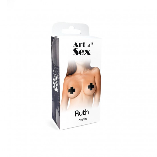 Сексуальні наклейки на груди Art of Sex – Ruth. Чорний Сексуальні наклейки на груди Art of Sex – Ruth. Чорний