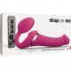 Безремінний вібрострапон з вакуумною стимуляцією Strap-On-Me MULTI ORGASM Fuchsia M, регульований Безремінний вібрострапон з вакуумною стимуляцією Strap-On-Me MULTI ORGASM Fuchsia M, регульований
