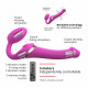 Безремінний вібрострапон з вакуумною стимуляцією Strap-On-Me MULTI ORGASM Fuchsia M, регульований Безремінний вібрострапон з вакуумною стимуляцією Strap-On-Me MULTI ORGASM Fuchsia M, регульований