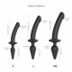 Анальна пробка з дилдо 2в1 Strap-On-Me SWITCH PLUG-IN DILDO Black S, діаметр 3,3/2,9 см Анальна пробка з дилдо 2в1 Strap-On-Me SWITCH PLUG-IN DILDO Black S, діаметр 3,3/2,9 см