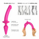 Анальна пробка з дилдо 2в1 Strap-On-Me SWITCH PLUG-IN DILDO Fuchsia L, діаметр 4,5/3,4 см Анальна пробка з дилдо 2в1 Strap-On-Me SWITCH PLUG-IN DILDO Fuchsia L, діаметр 4,5/3,4 см