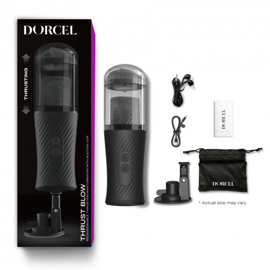 Автоматичний мастурбатор Dorcel THRUST BLOW, голосовий супровід, присоска Автоматичний мастурбатор Dorcel THRUST BLOW, голосовий супровід, присоска