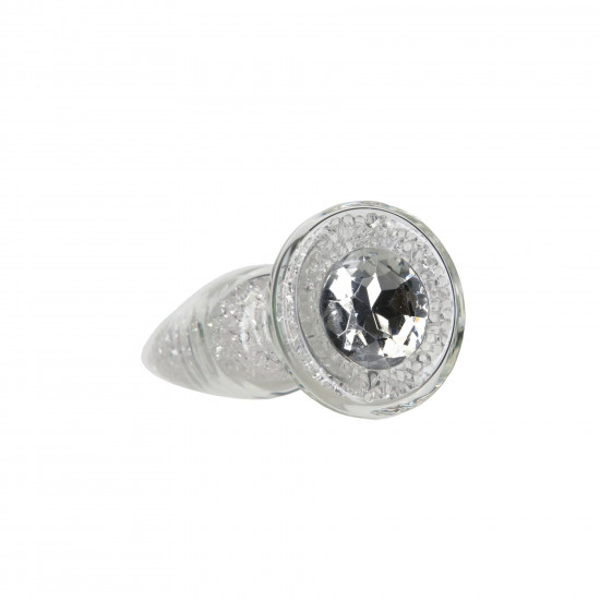 Скляна анальна пробка Pillow Talk Fancy Luxurious Glass Anal Plug, ⌀3,1см, віброкуля в подарунок Скляна анальна пробка Pillow Talk Fancy Luxurious Glass Anal Plug, ⌀3,1см, віброкуля в подарунок