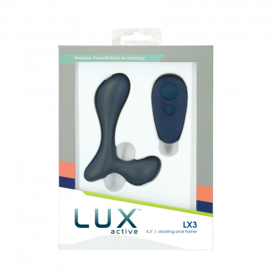 Вібромасажер простати Lux Active LX3 Vibrating Anal Trainer, пульт ДК Вібромасажер простати Lux Active LX3 Vibrating Anal Trainer, пульт ДК