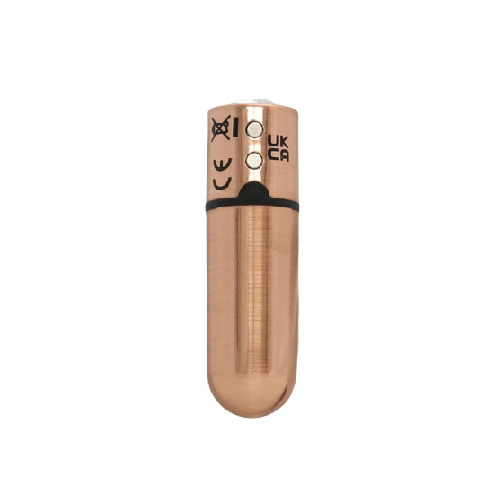Віброкуля PowerBullet First-Class Bullet 2.5″ з Key Chain Pouch, Rose Gold, 9 режимів вібрації Віброкуля PowerBullet First-Class Bullet 2.5″ з Key Chain Pouch, Rose Gold, 9 режимів вібрації
