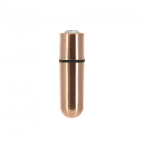 Віброкуля PowerBullet First-Class Bullet 2.5″ з Key Chain Pouch, Rose Gold, 9 режимів вібрації Віброкуля PowerBullet First-Class Bullet 2.5″ з Key Chain Pouch, Rose Gold, 9 режимів вібрації