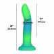 Фалоімітатор, що світиться в темряві, ADDICTION Rave 8″, Glow in the Dark Dildo Blue Green, 20,3 см Фалоімітатор, що світиться в темряві, ADDICTION Rave 8″, Glow in the Dark Dildo Blue Green, 20,3 см