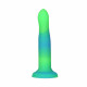 Фалоімітатор, що світиться в темряві, ADDICTION Rave 8″, Glow in the Dark Dildo Blue Green, 20,3 см Фалоімітатор, що світиться в темряві, ADDICTION Rave 8″, Glow in the Dark Dildo Blue Green, 20,3 см