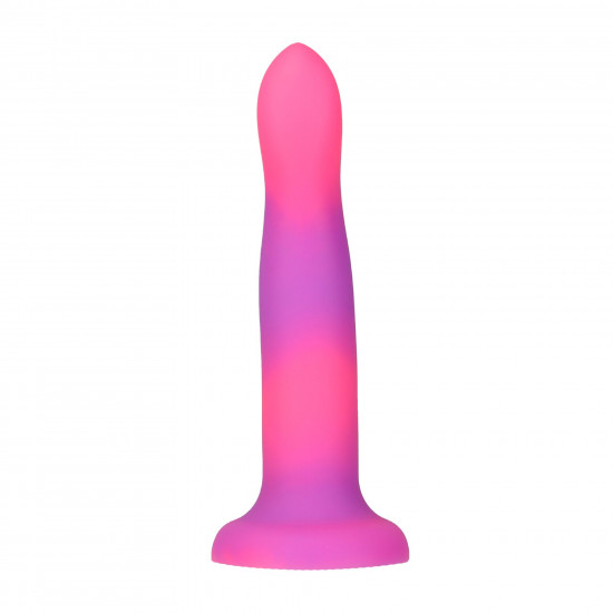 Фалоімітатор, що світиться в темряві, ADDICTION Rave 8″, Glow in the Dark Dildo Pink Purple, 20,3 см Фалоімітатор, що світиться в темряві, ADDICTION Rave 8″, Glow in the Dark Dildo Pink Purple, 20,3 см