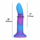 Фалоімітатор, що світиться в темряві, ADDICTION Rave 8″ Glow in the Dark Dildo Blue Purple, 20,3 см Фалоімітатор, що світиться в темряві, ADDICTION Rave 8″ Glow in the Dark Dildo Blue Purple, 20,3 см