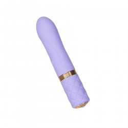 Розкішний вібратор Pillow Talk Flirty Purple Special Edition, Сваровскі, пов’язка на очі+гра