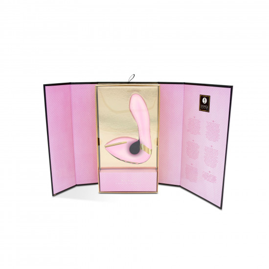 Вагінально-кліторальний вібратор Shunga Soyo Light Pink Вагінально-кліторальний вібратор Shunga Soyo Light Pink