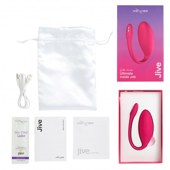 Смарт-віброяйце We-Vibe Jive Electric Pink Смарт-віброяйце We-Vibe Jive Electric Pink