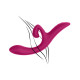Смарт вібратор-кролик We-Vibe Nova Fuchsia, ергономічний, регульований кут нахилу стовбура Смарт вібратор-кролик We-Vibe Nova Fuchsia, ергономічний, регульований кут нахилу стовбура