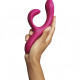 Смарт вібратор-кролик We-Vibe Nova Fuchsia, ергономічний, регульований кут нахилу стовбура Смарт вібратор-кролик We-Vibe Nova Fuchsia, ергономічний, регульований кут нахилу стовбура